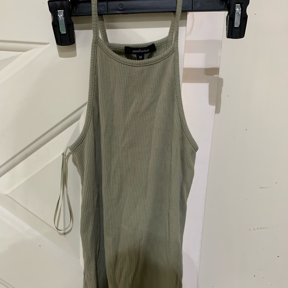 Worn a few times, halter tank top